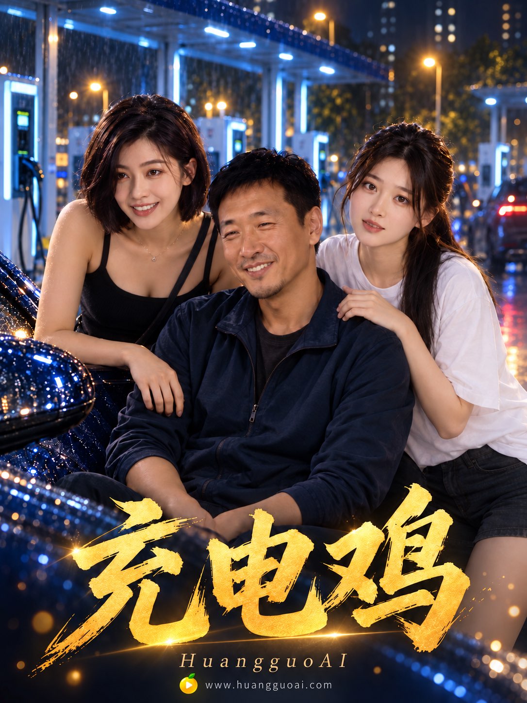 AI视频：充电鸡
