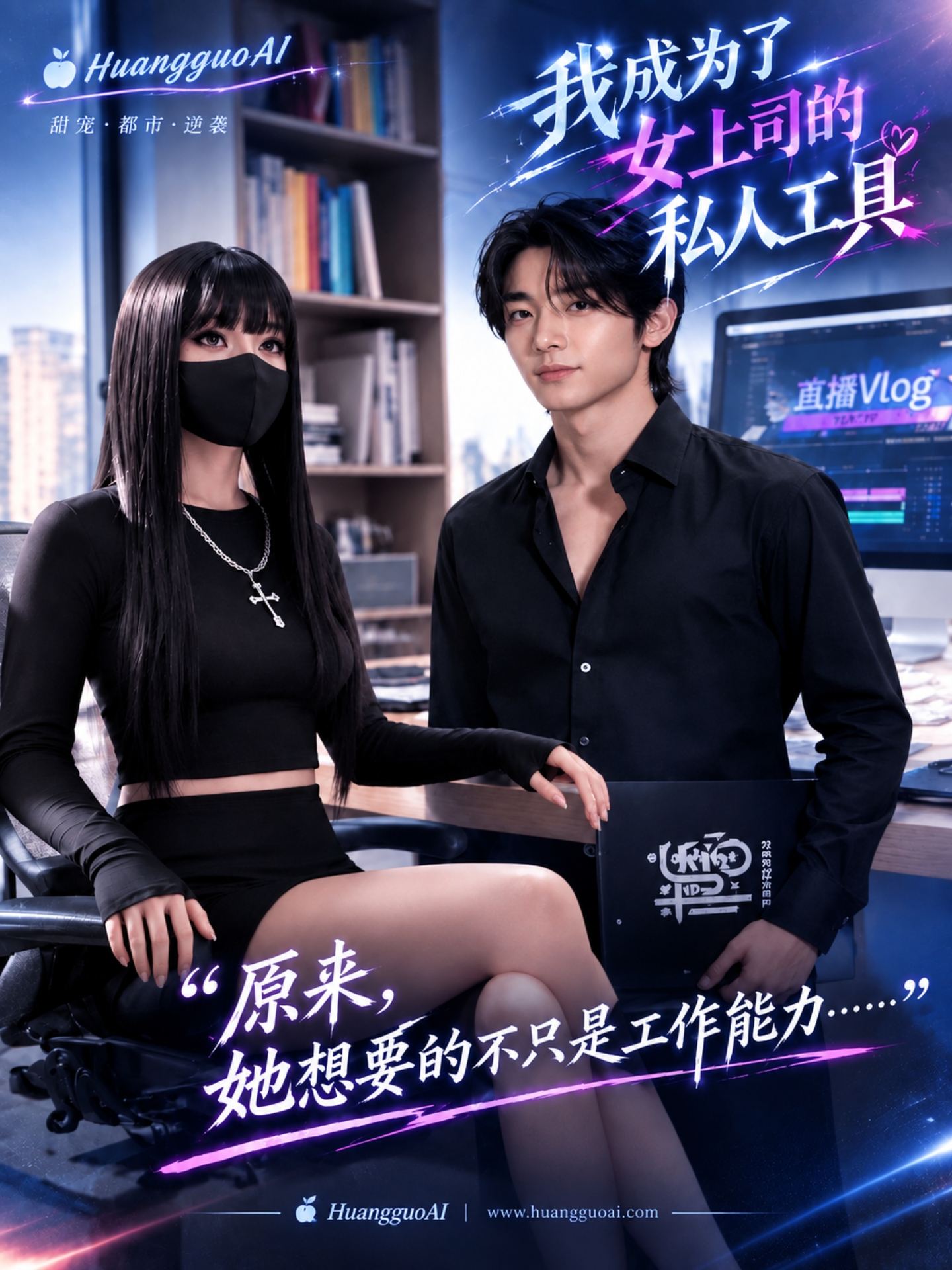 AI视频：我成为了女上司的私人工具